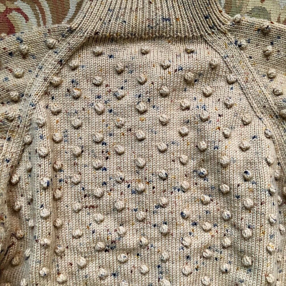 Misha and Puff Camel Confetti Polo Cardigan - Picture 4 of 4